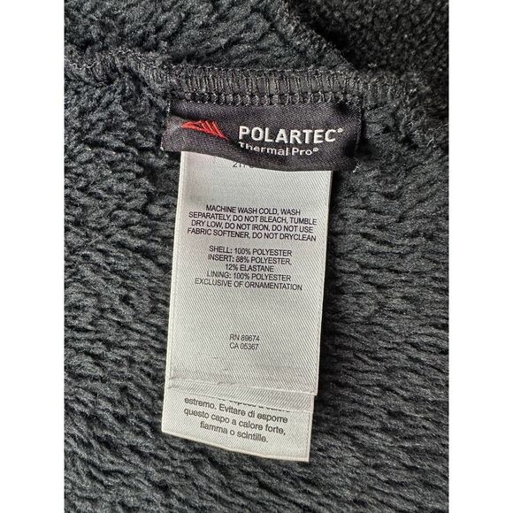 Mountain Hardwear Black Monkey Fleece Polartec Woman Grid Jacket Med - Picture 11 of 12